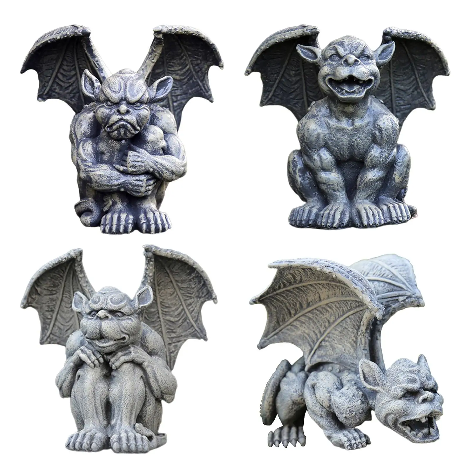 

Gargoyle Figurine Statue Outdoor Indoor Living Room Shelf Decor Ornament