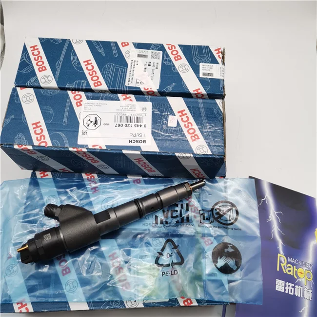 

D6E Diesel Fuel Injector 0445120067 0429-0987 for EC210 Excavator