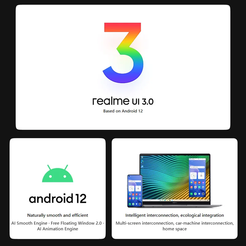 realme gt neo 3 neo3 5g smart phone 80150w super charge dimensity 8100 lppdr5 nfc android 12 google play 50mp main camera new free global shipping