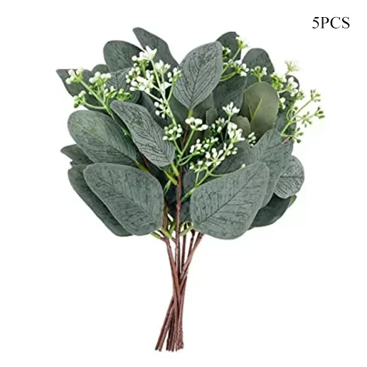

2m Wedding Decoration Backdrop Eucalyptus Garlands Artificial Plant Leaves Vines Wall Hanging Garland Wedding Table Decor