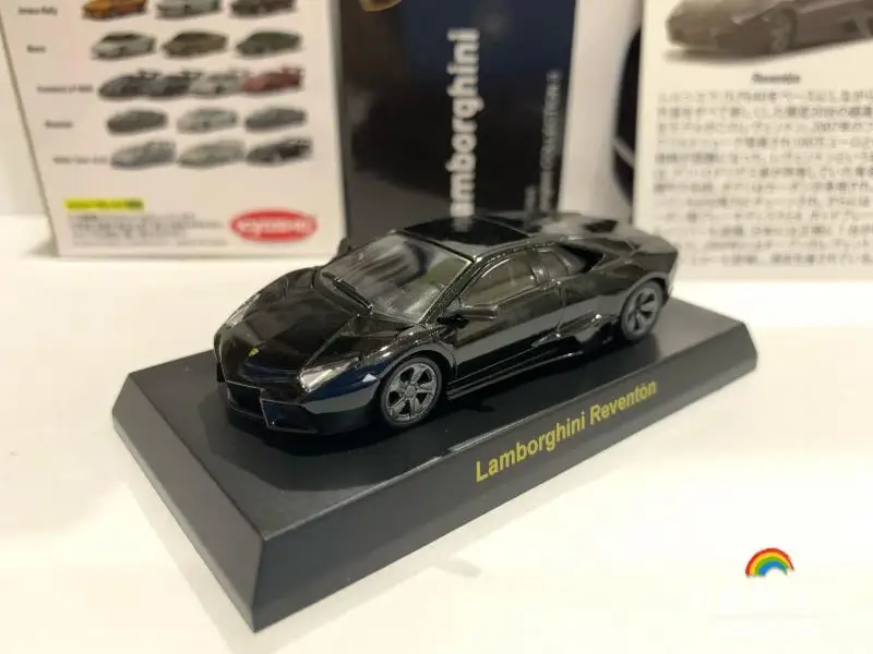 1/64 KYOSHO Lamborghini Reventon Collection литая под давлением модель тележки из сплава украшения