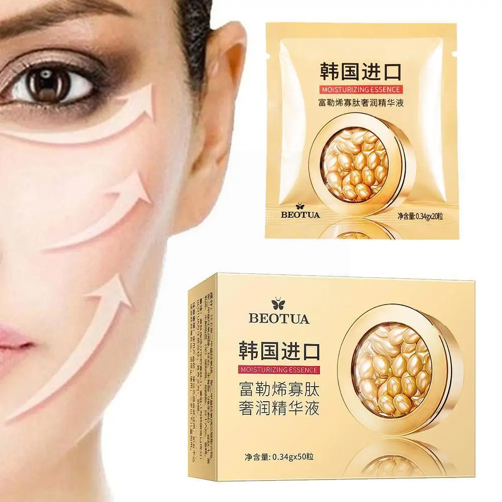 

20 Grains Fullerene Oligopeptide Essence Capsule Sheep Anti-aging Firming Repair Hydrating Lifting Whitening Serum Placenta Q2Z1