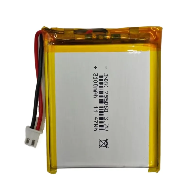 Аккумулятор Li-Po 3.7V 3000мАч (755060) для мобильных устройств, игрушек, планшетов, ноутбуков, косметических приборов (art.: 3920da2f58dda) - 3920da2f58dda