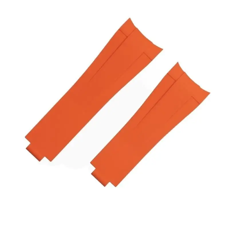 Ремешок MAISITU для часов Rolex Submariner Daytona GMT из натурального каучука FKM удлиненный