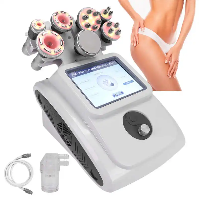 

40K Cavitation Ultrasonic 7 in 1 Slimming Machine RF Fat Burner Body shaping Equipment LED Negative Pressure Massager Beauty
