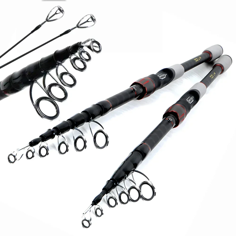 Портативная выдвижная удочка 1 8-3 0 м прямая ручка M Action для приманки быстрые акции