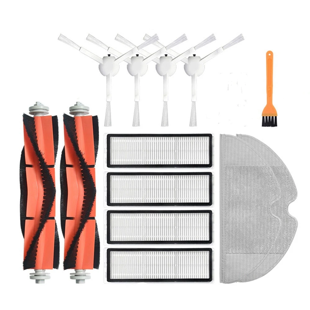

Main Side Brush Mop Cloth Filter Replacement Kits for Xiaomi Mijia 1C / STYTJ01ZHM Robotic Vacuum Cleaner Accessories