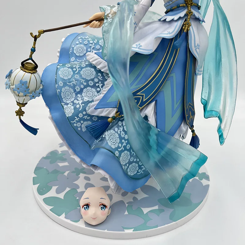 26 см Re:ZERO-start Life in other World Сексуальная Аниме Фигурка Rem Hanfu Ver. Рем Ram фигурка для