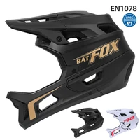 batfox full face helmet bike dh downhill cycling helmet aldult integrally molded sports safety mountain off road bicycle helmets