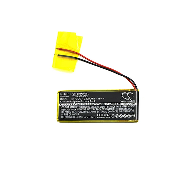 

Cameron Sino 320mAh Battery For Cardo Q1 Q3 Scala Rider Q3 Rider FM Rider Solo WW452050PL_C