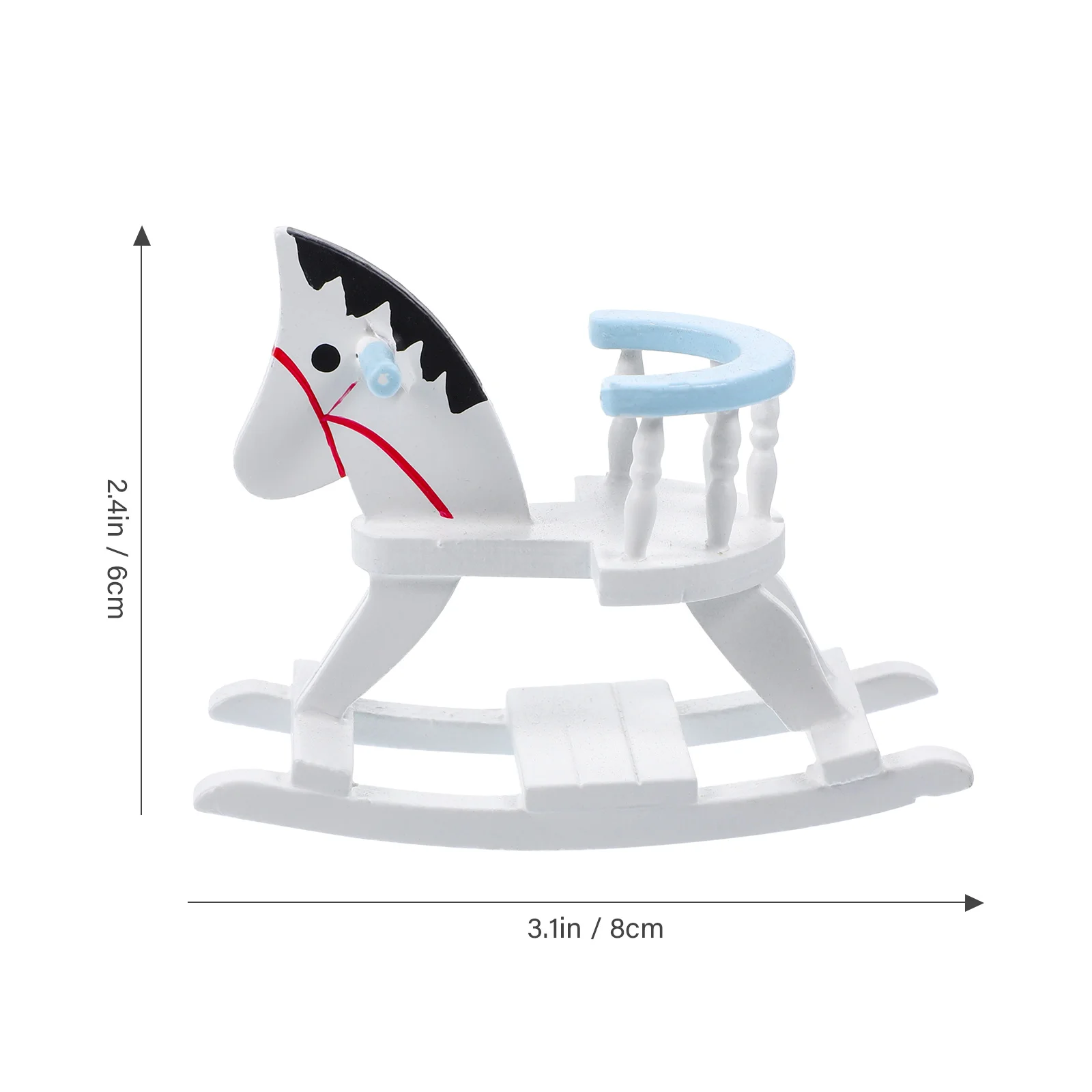 Игрушка Мини Кукольный Домик Мебель Стул Модель Настольный Орнамент Деревянные