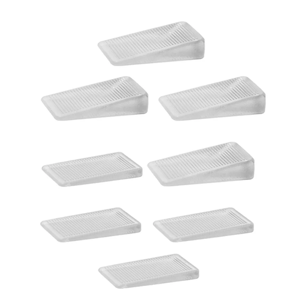 

Door Wedge Stop Stopper Shims Furniture Holder Non Levelers Rubber Stops Stoppers Flexible Heavy Scratching Duty Clear Floor