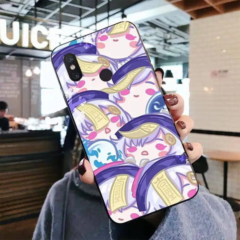 Qiqi Genshin Impact Phone Case for Xiaomi mi 5 6 8 9 10 lite pro SE Mix 2s 3 F1 Max2 3