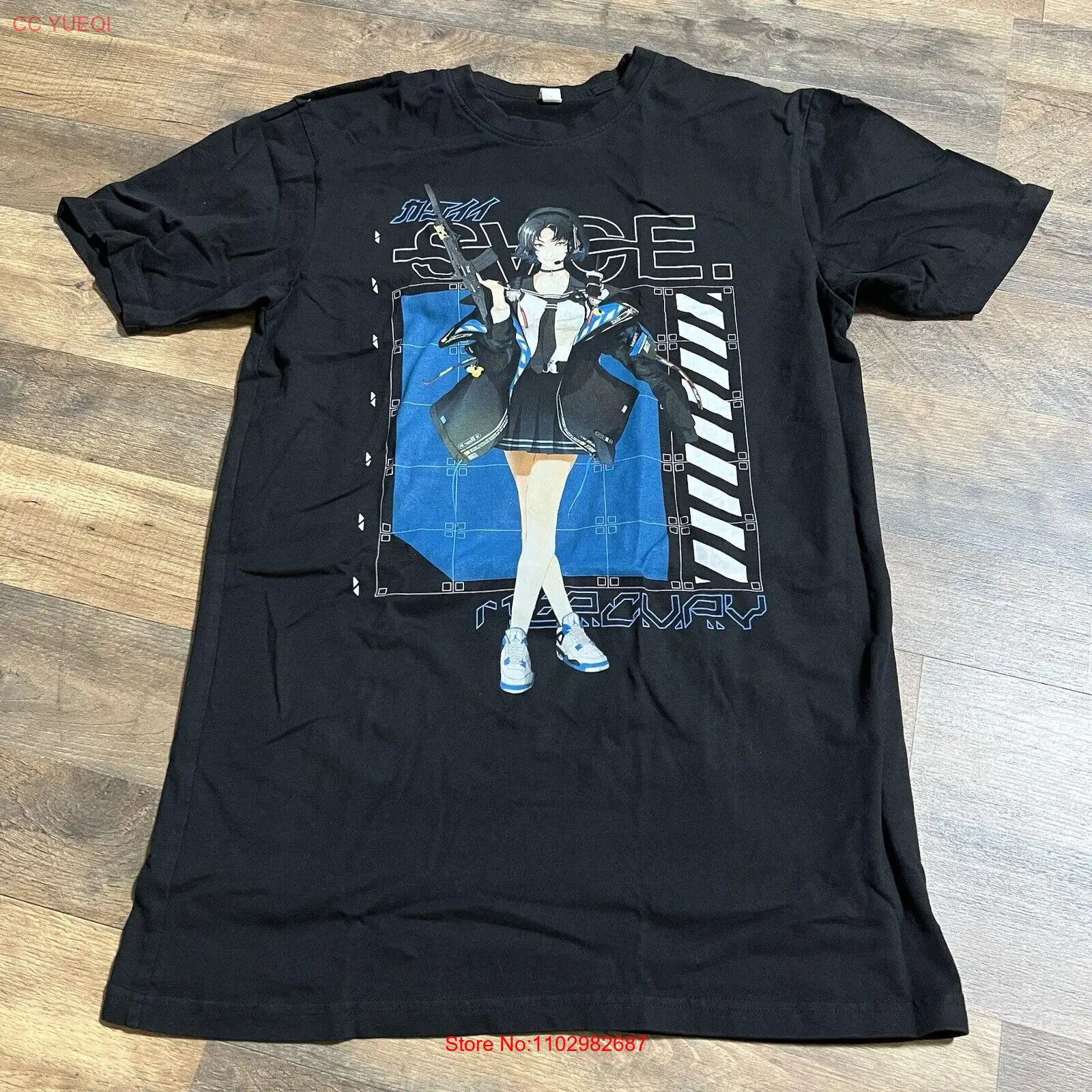 Футболка Mercury School Girl Graphic мужская черная с коротким рукавом размер M Средний