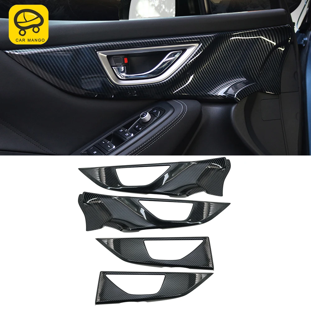 

for Subaru Forester SK 2019-2023 Auto Car Accessories Inner Door Handle Panel Trim Frame Sticker Cover Decoration Moulding