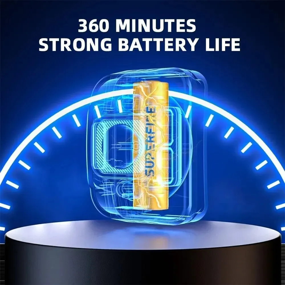 SUPERFIRE HL75-S Мини-светодиодный Налобный Фонарь Type-C Перезаряжаемый Мощный