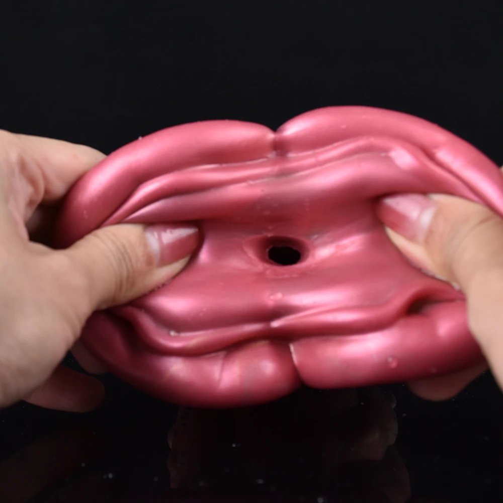 Мужской мастурбатор FAAK искусственный большой рот сексуальные толстые губы