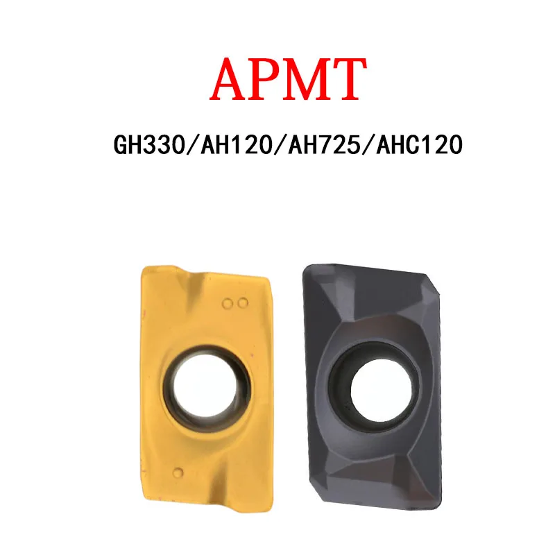 

Original Inserts APMT APMT1135 APMT1604 APMT1135PDER APMT1604PDER H02 M02 AH120 GH330 AH725 Carbide CNC Machine Milling Inserts