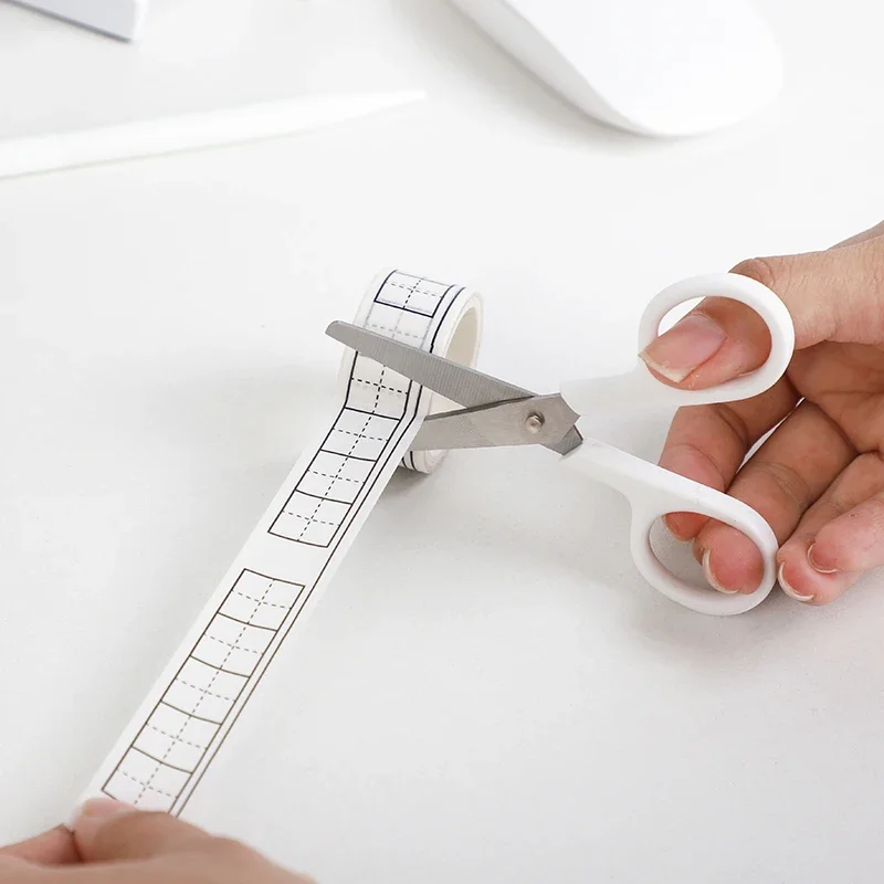 1 шт. Мини Портативный Белый ножничный резак для бумаги ручной работы студентов