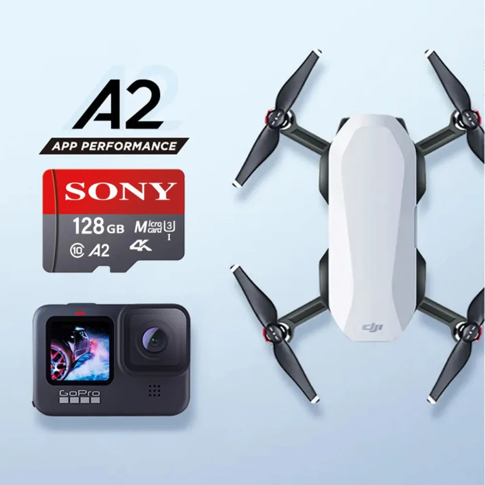 SONY Micro SD карта памяти U3 A2 Class 10