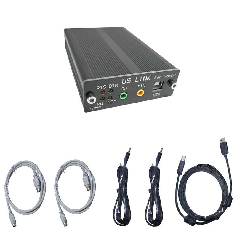 

SEWS-U5 LINK Linker Adapter U5 Radio Connector For YAESU FT-818 FT-817ND 857D 897D CAT CW Data SQL CTS