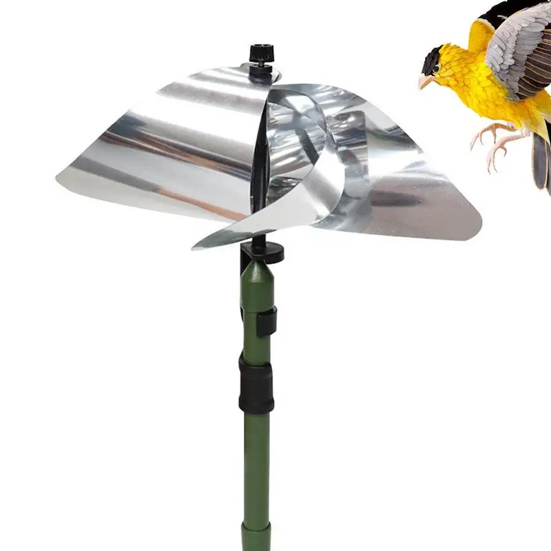 

Bird Scare Pinwheels Decorative Windmills With Stakes Repel Bird Devices To Scare Birds Away From Yard Patio Farm