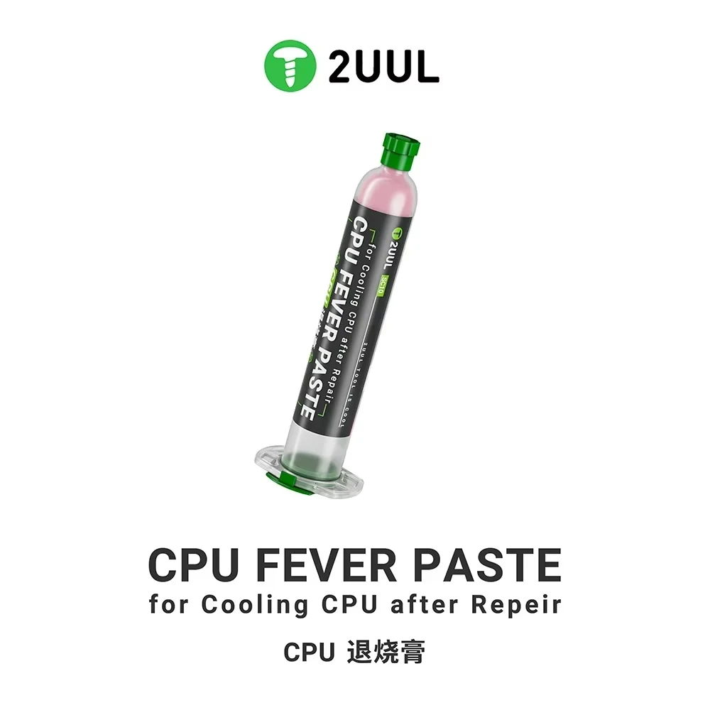

2UUL SC10 CPU Fever Paste Термопроводящая смазочная паста Охлаждающий теплопроводящий силикон для охлаждения процессора после инструментов для ремонта