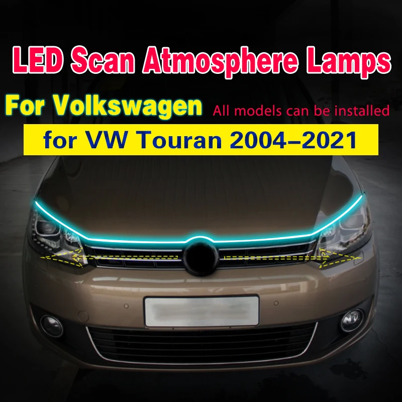 1 шт. светодисветодиодный для VW Volkswagen Touran 2004-2021 дневные ходовые огни ДХО s 12 В с