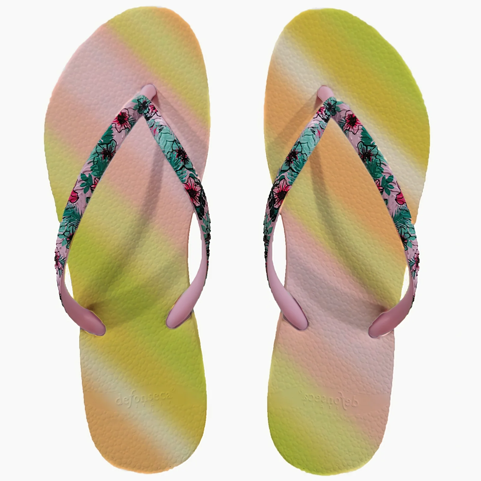 Сандалии пляжные женские летние шлепанцы на нескользящей подошве из ЭВА