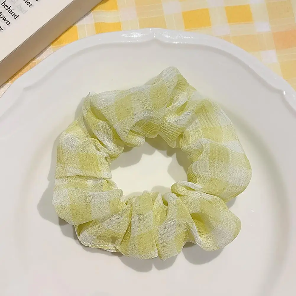 

Hair Scrunchy Mesh Multi Styles Decorative High Elasticity Non-slip Hair Rope Hair Band Hair Accessory