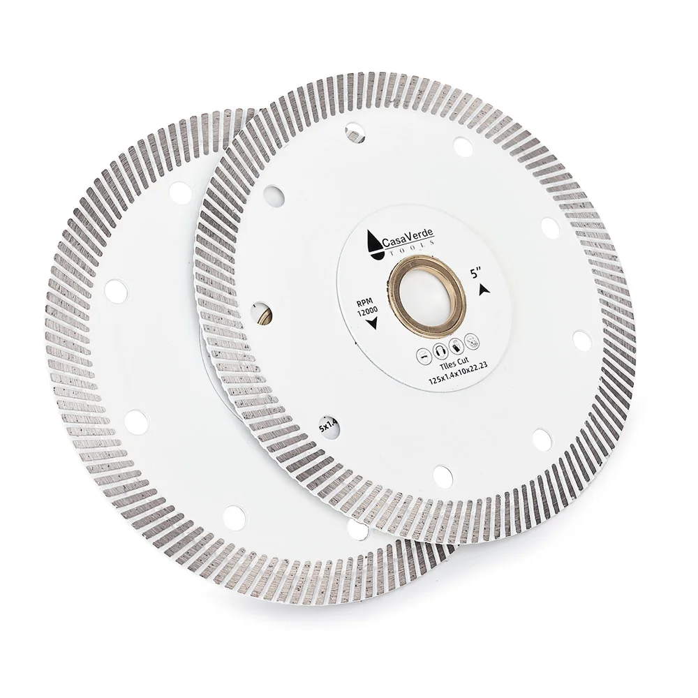 

Casaverde 2pc/Lot Super Thin Porcelain Tile Blade Diamond Saw Blades for Marble and Tiles