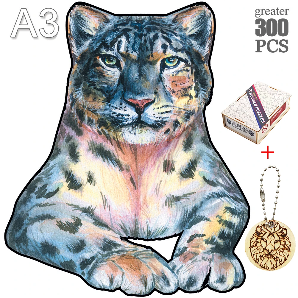 

Деревянная головоломка из мультфильма леопардовая головоломка настольная развивающая игра игрушки для школьников и взрослых Интересные рождественские подарки