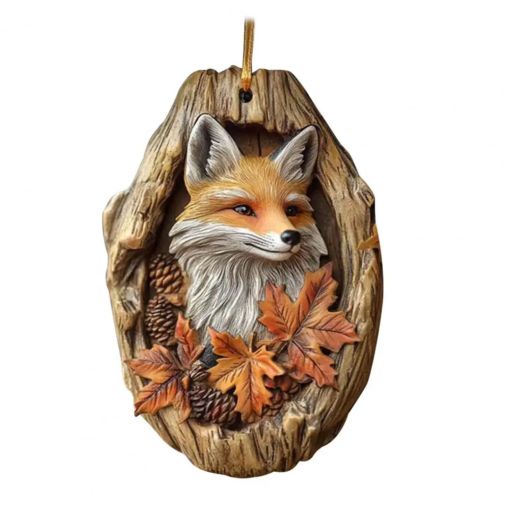 Рождественские украшения Уникальный дизайн Праздничные украшения Набор рождественских украшений из акриловой лисы 2d Лесной подвесной на Рождество для влюбленных джеймс тайнион iv патрик макхейл лесной тропой рождественские дары