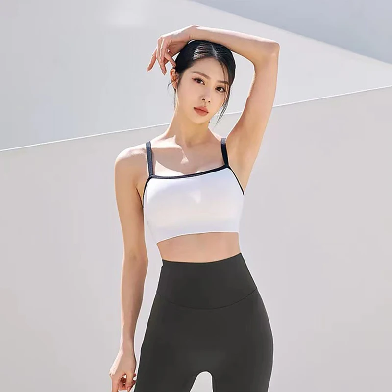 XEXYMIX Yoga New Sexy Yoga Bra Sling Running Yoga Tank Top Women's Fitness Sports Quick Dried Bra