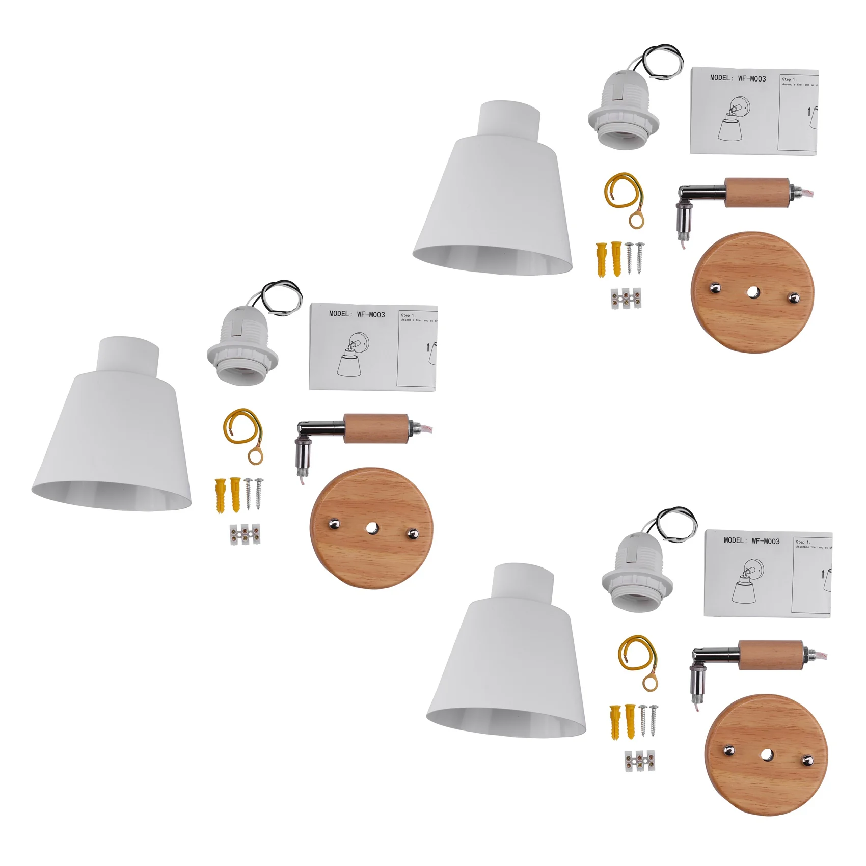 

3 Деревянные Настенные светильника, прикроватная настенная лампа, настенная лампа для спальни, бра для кухни, современная настенная лампа, с...