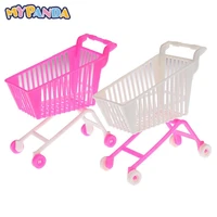 shopping cart for kids mini cute shoes dress supermarket pretend play handcart mode storage accessores