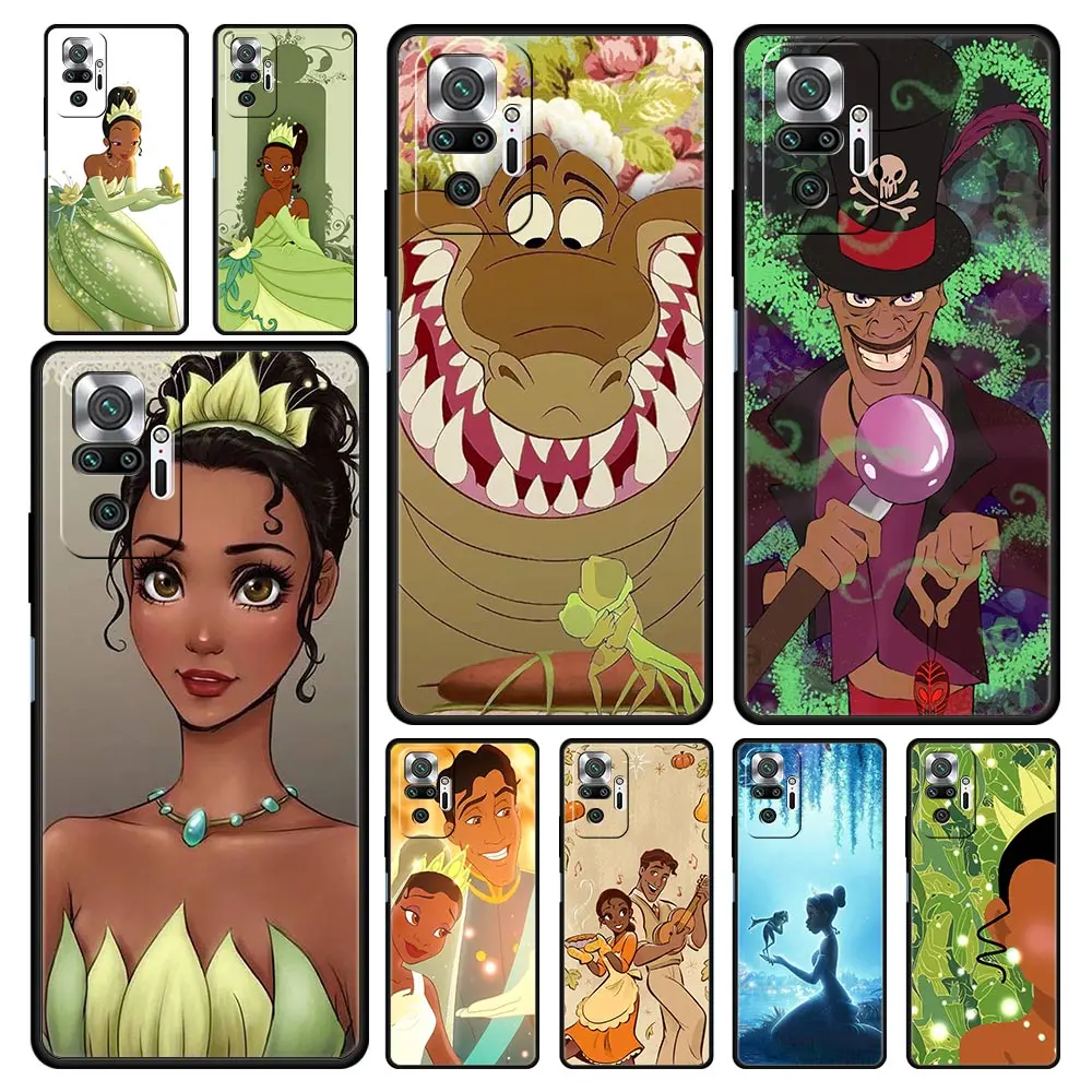 

The Princess and the Frog Phone Case For Xiaomi Redmi Note 11 10 8 Pro 10S 9S 9 9T 8T 9C 9A 8A 7 K40 Gaming K50 11T 5G Cover