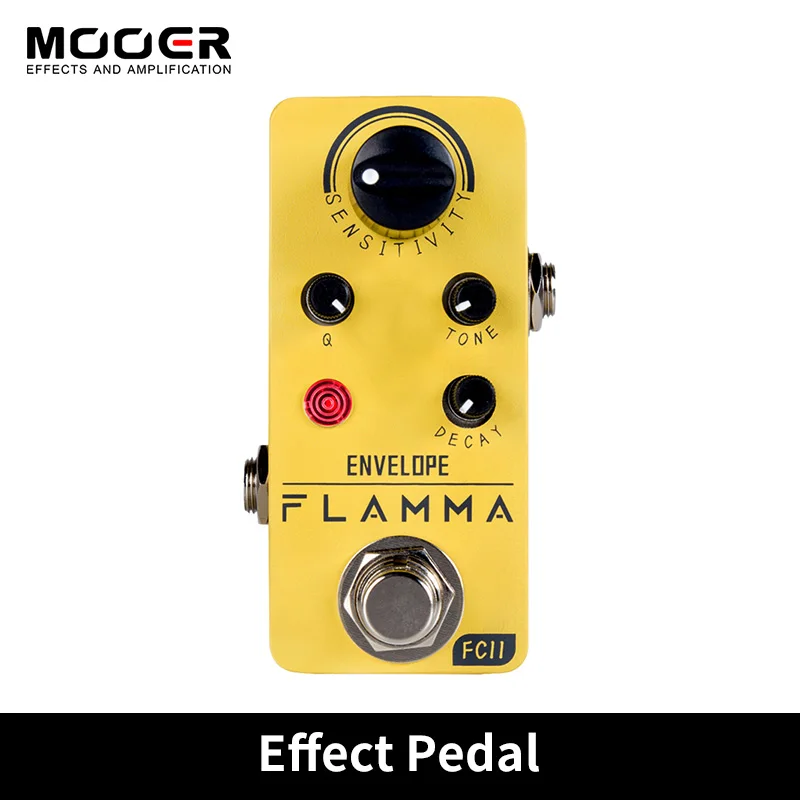 

FLAMMA FC11 Envelope Filter Analog Auto Wah Pedal Guitar Effects Pedal True Bypass Metal Shell Guitar Pedal