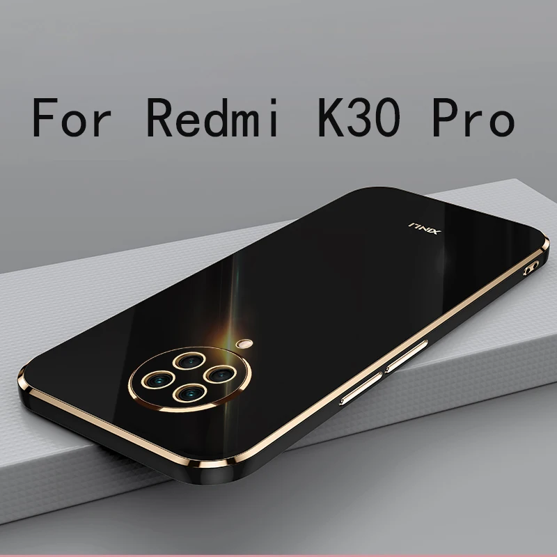 Чехол для Redmi K30 Pro мягкий чехол из ТПУ Xiaomi защитный камеры от отпечатков пальцев