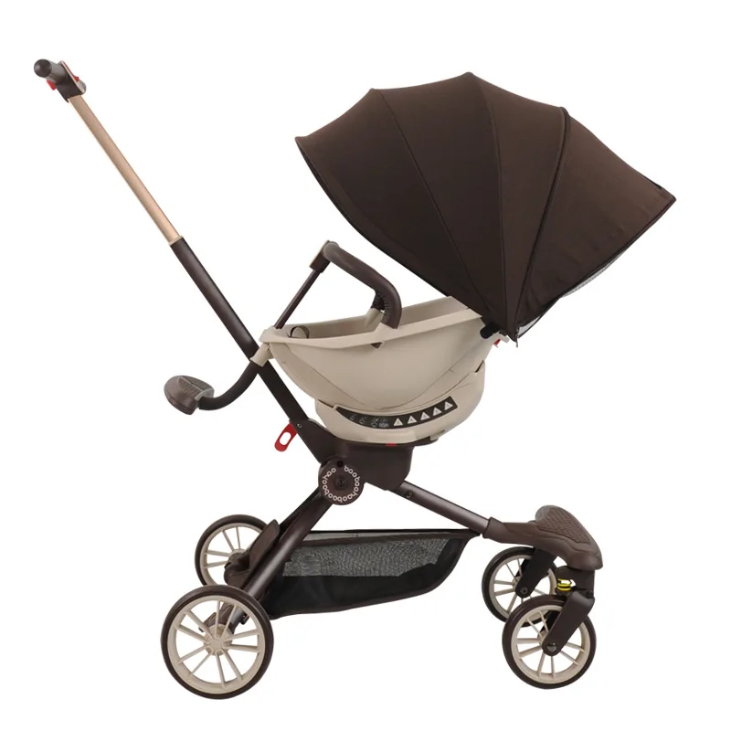 Baby Good V18plus Baby Walk Artifact Light One-click Folding V18 Baby Stroller Can Lie High Landscape Stroller