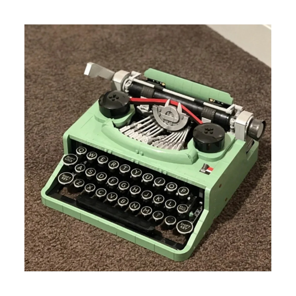 Машина для маркировки кирпичей в стиле ретро совместима с клавиатурой детей