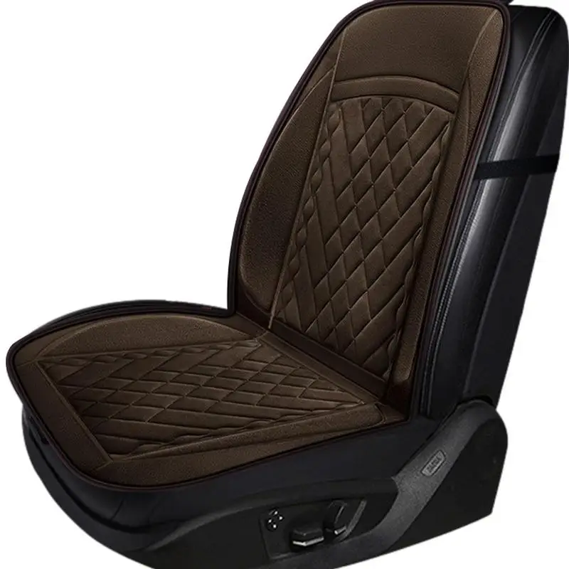 

Зимние теплые автомобильные чехлы на сиденья 12 В, фланелевые универсальные детские защитные накладки, электрическая деталь