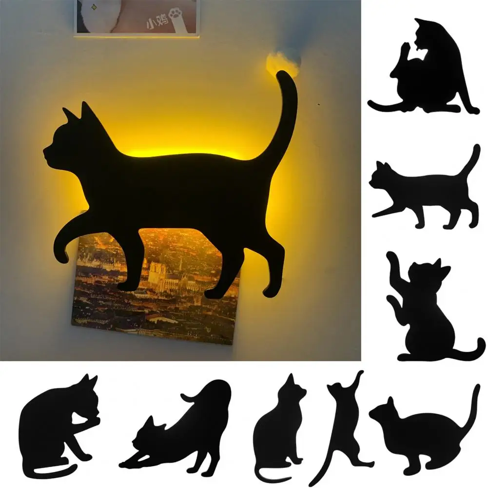 

Eye-catching 1 Set Excellent Sound Control Bedside LED Lamp Set Acrylic Hanging Lamp User-Friendly Party Favor