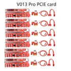 Кабель питания V013 Pro PCIE Riser 013, 1-6 шт., кабель USB 3,0 для майнинга