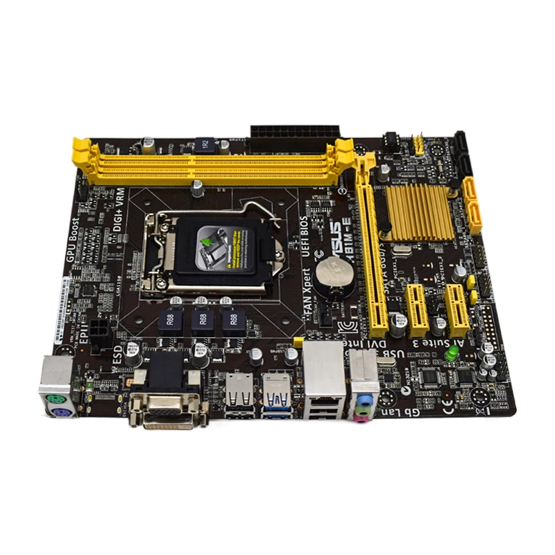 Комплект материнской платы ASUS H81M-E LGA 1151 комбинированный процессор Core I5 4570s память