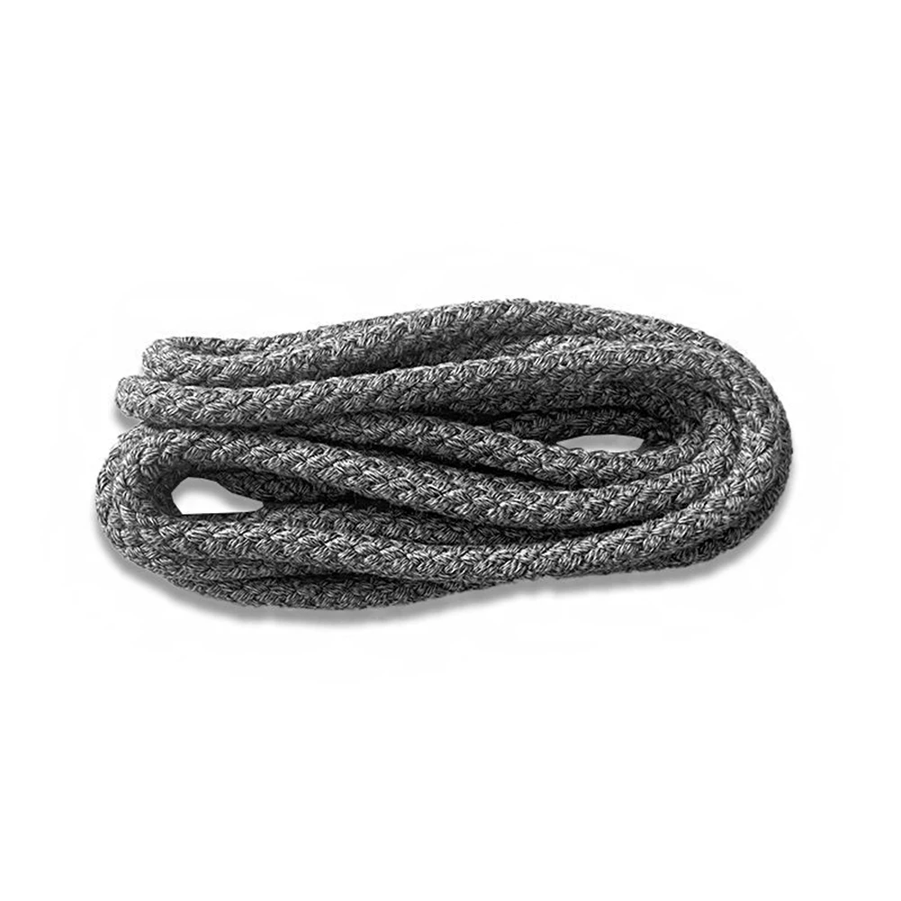 Linen Cotton Weaving Style Twisted Rope Shoelaces Low-top Canvas Beige Pink Shoes Laces Women Men Sneaker Shoelaces Dropship