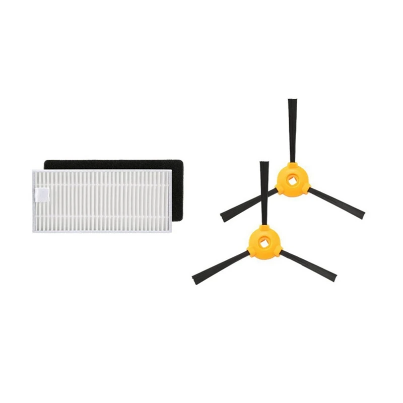 

Hepa Filter Side Brush Replacement Parts Accessories Kit for Ecovacs DEEBOT N79 N79S Robotic Vacuum Cleaner