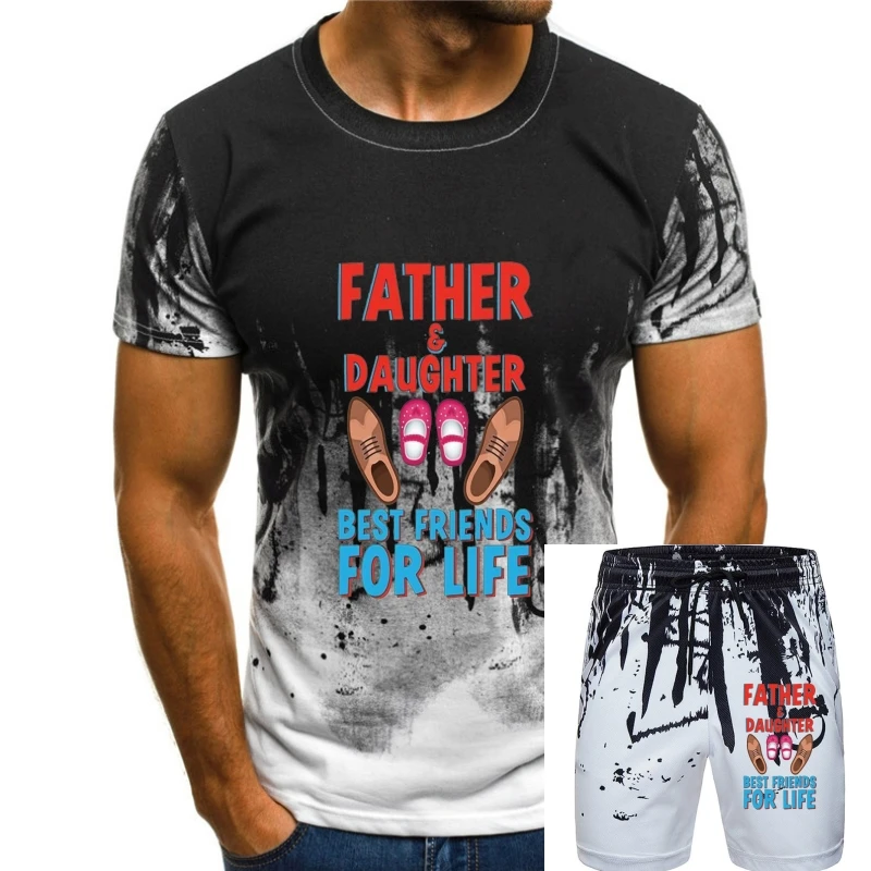 

Fathers Day T Shirt Shoe Father And Daughter Best Friends Mens T Shirts Present Casual Tee Shirt