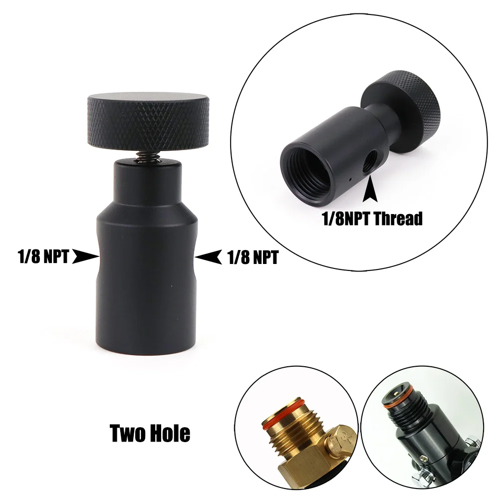 

HPA CO2 UFA Адаптер для заправки пейнтбольных баллонов