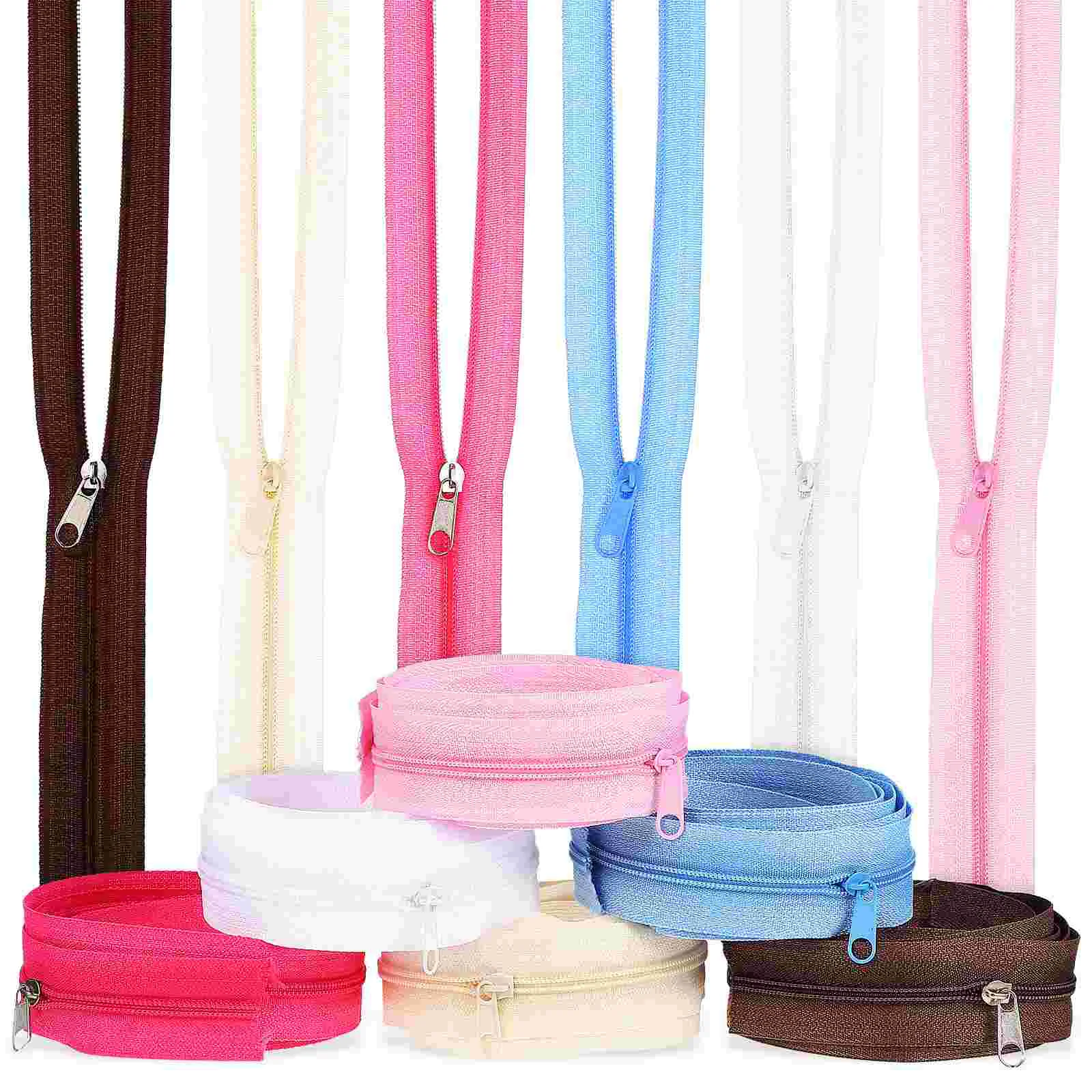 

12Pcs Sewing Supplies Replacement Zipper Nylon Sewing Zipper Tailor Sewing Zipper Replacement Clothing Zipper Nylon Zipper
